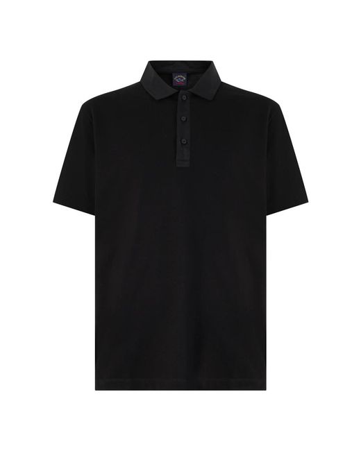 Paul & Shark Black Polo Shirts for men