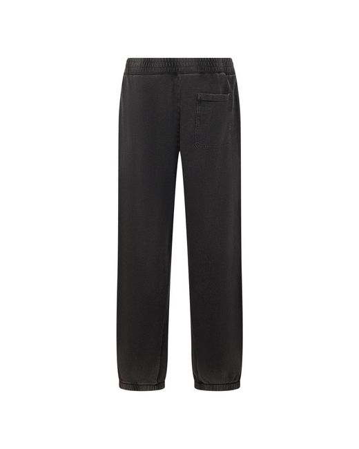 DIESEL Black Sweatpants for men