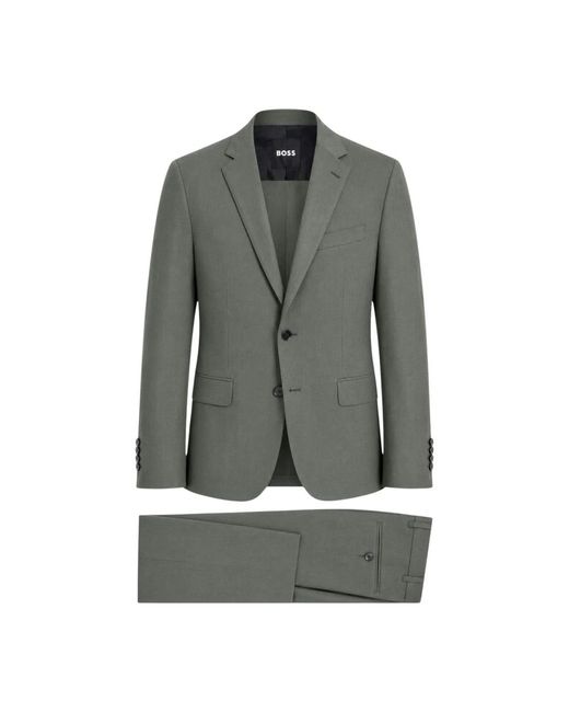 HUGO Single Breasted Suits in het Gray voor heren