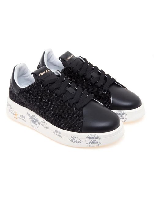 Premiata Black Belle Sneaker
