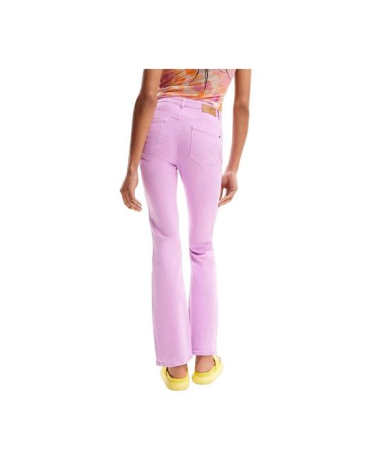 Desigual Purple Moderne slim fit jeans