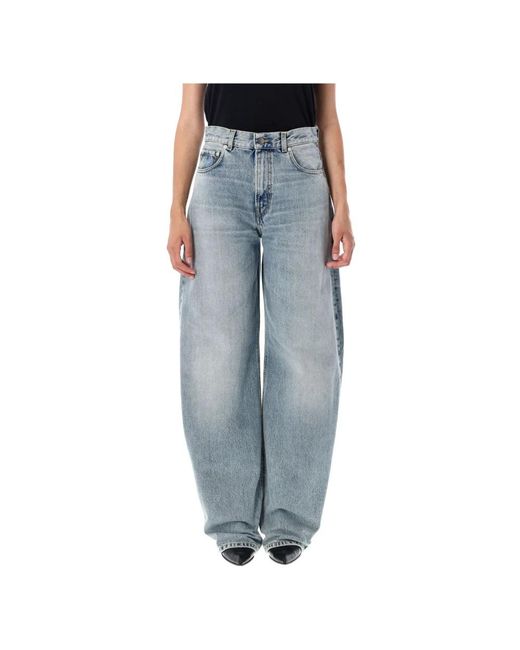 Haikure Blue Loose Fit Jeans