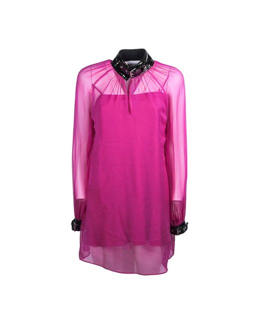 Moschino Pink Short Dresses