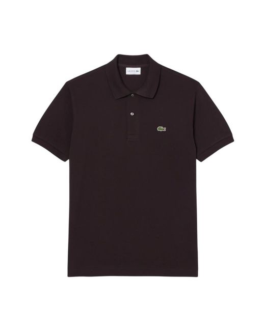 Lacoste Black Polo Shirts for men