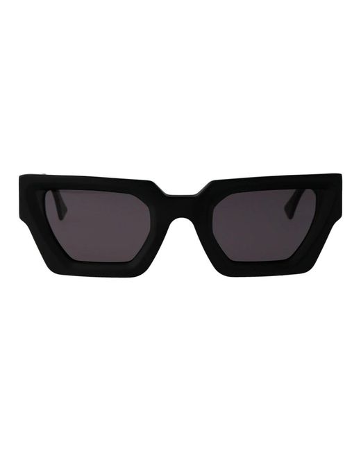 Kuboraum Stylische sonnenbrille mit maske f3 design in Black für Herren
