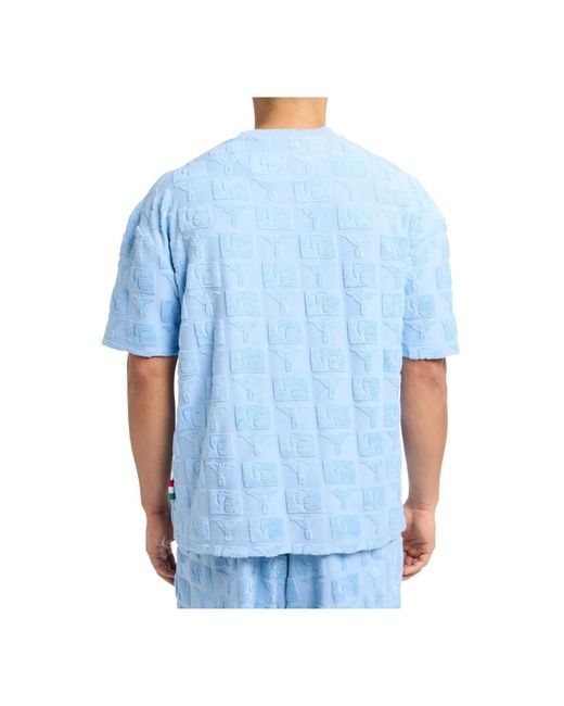 carlo colucci Blue T-Shirts for men