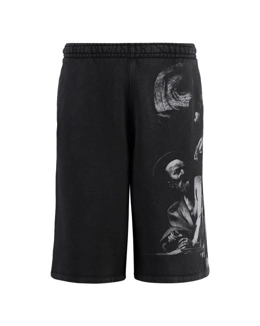Off-White c/o Virgil Abloh Black Casual Shorts for men