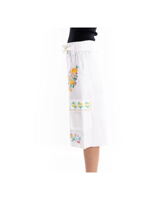 Long Shorts 5 PROGRESS en coloris White
