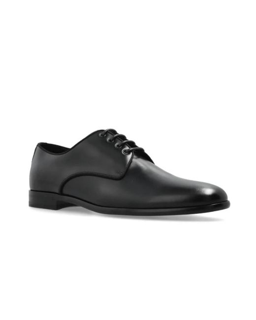 Dolce & Gabbana Black Laced Shoes