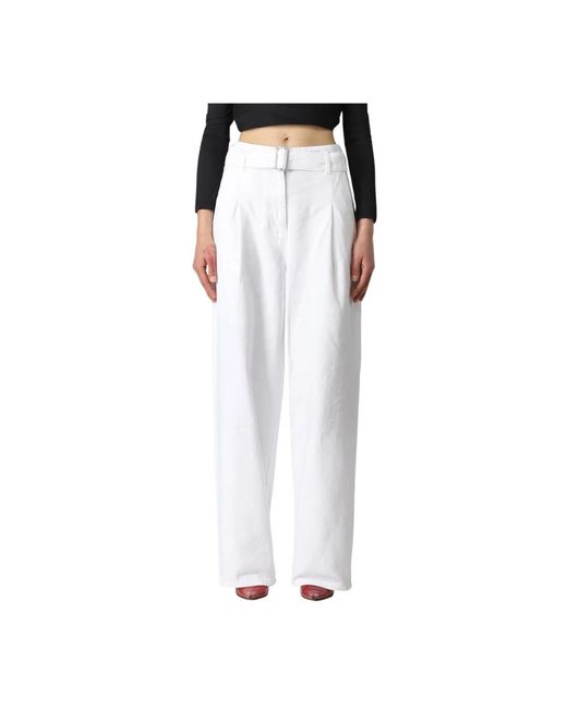Loose-Fit Jeans Philosophy Di Lorenzo Serafini de color White