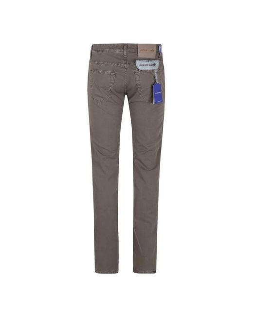 Jacob Cohen Gray Slim Fit Jeans for men