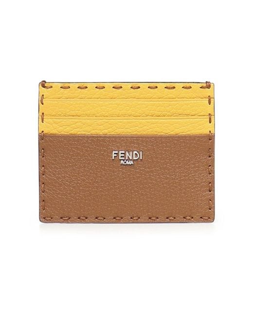 Fendi Metallic Wallets & Cardholders for men