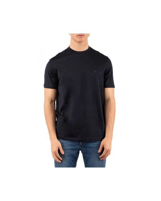 Emporio Armani Black T-Shirts for men