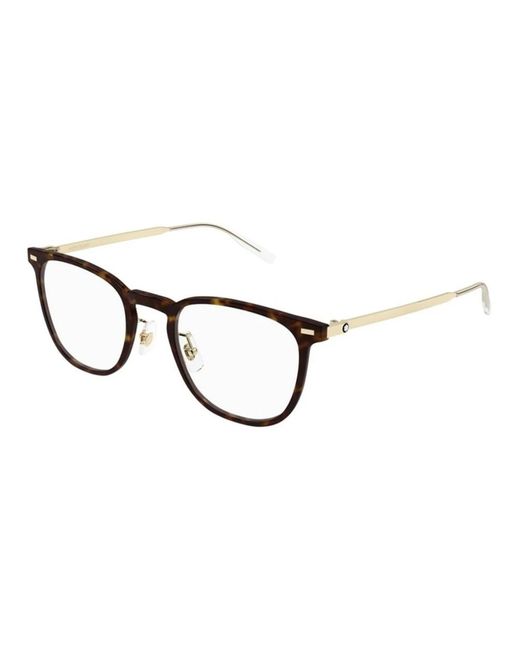 Montblanc Squared Optical Frame in het Brown voor heren