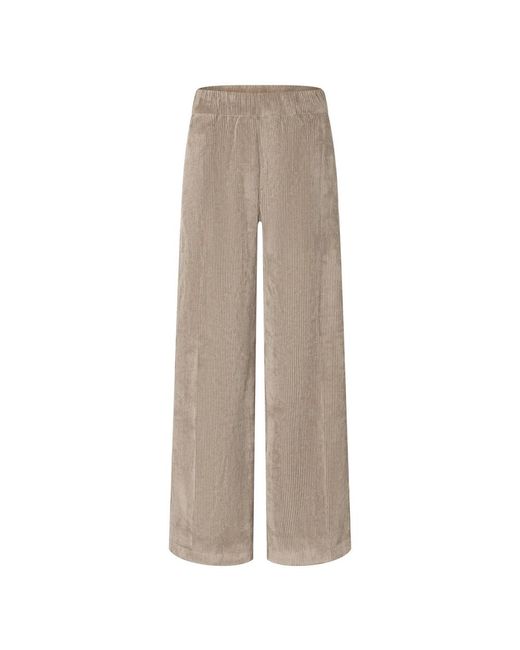 Wide Trousers M·a·c de color Gray