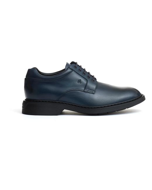 Hogan Blue Laced Shoes for men
