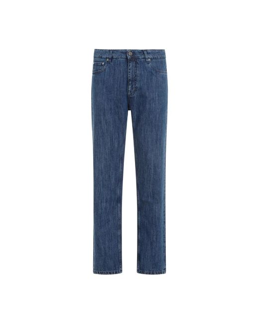 Etro Straight jeans in Blue für Herren