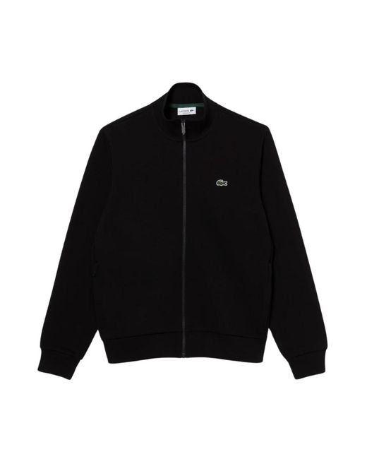 Zip-Throughs di Lacoste in Black da Uomo