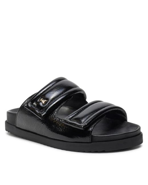 Patrizia Pepe Black Sliders