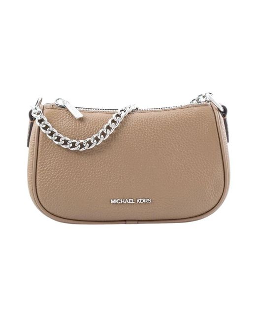 Michael Kors Natural Shoulder Bags
