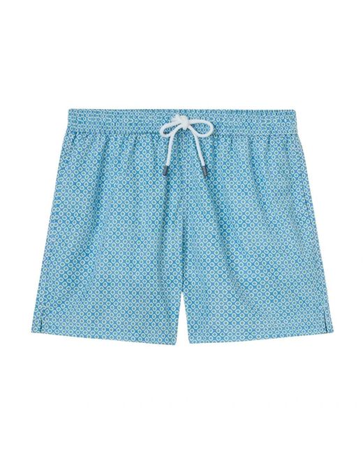 Fedeli Blue Beachwear for men