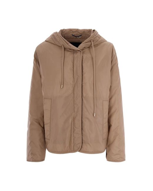 Max Mara Brown Winter Jackets