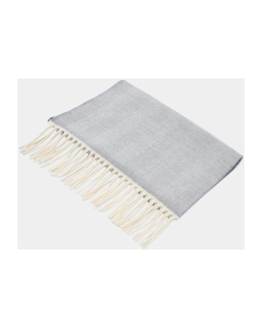 Brooks Brothers Gray Winter Scarves for men