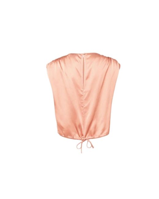 Blugirl Blumarine Pink Sleeveless Tops