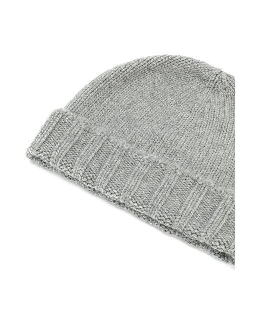 Drumohr Gray Beanies for men