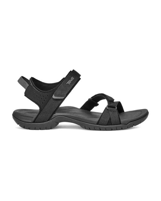 Flat Sandals di Teva in Black