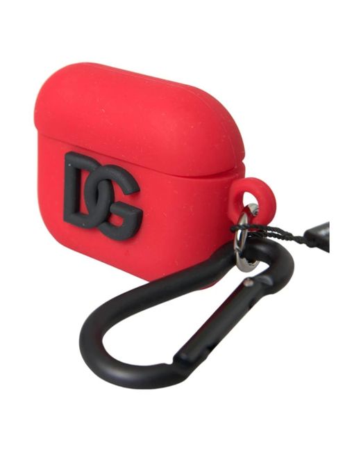 Dolce & Gabbana Red Headphones