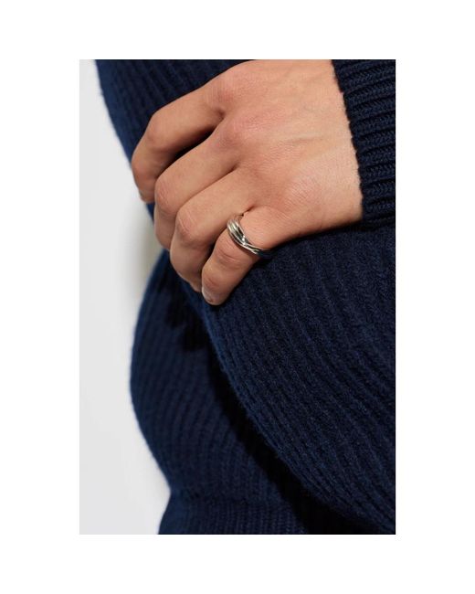 Jil Sander Messingring in Metallic für Herren