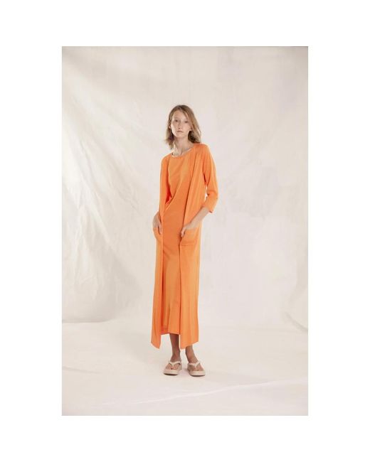 Knitwear > long knitwear Cortana en coloris Orange