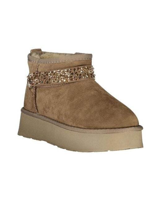 Laura Biagiotti Brown Winter Boots