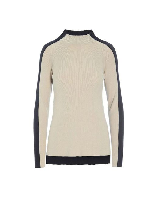 Bitte Kai Rand Natural Gerippte bluse ivory yin yang