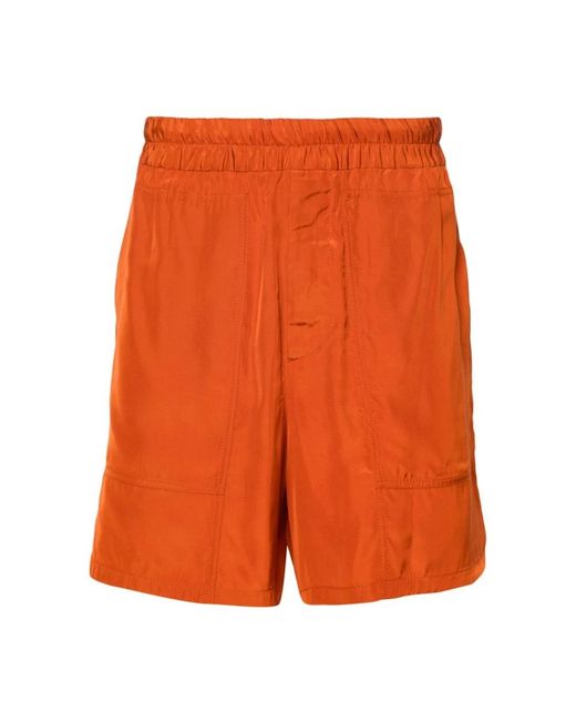 Dries Van Noten Orange Casual Shorts for men