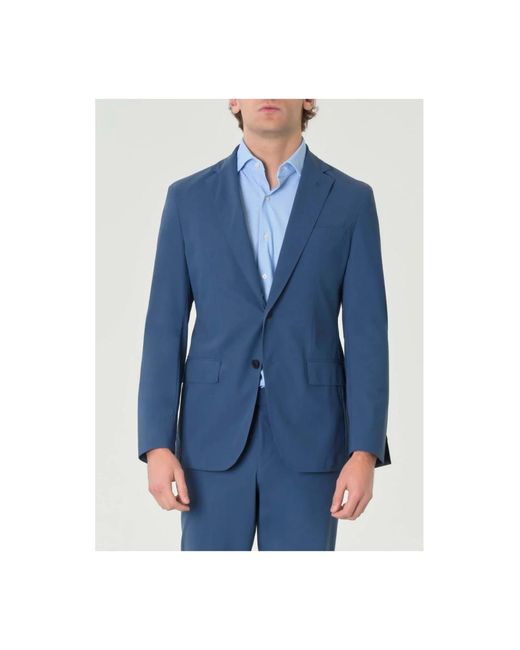 HUGO Kostuums ,Blauw ,Blauw Elegant Modern Outfit in het Blue voor heren