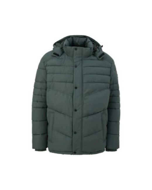 S.oliver Herren Olivgrüne Winterjacke in Green für Herren