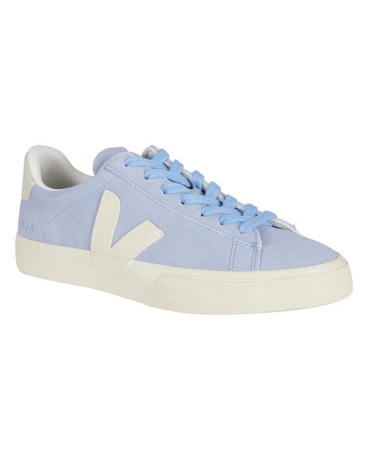 Veja Blue Campo Suede