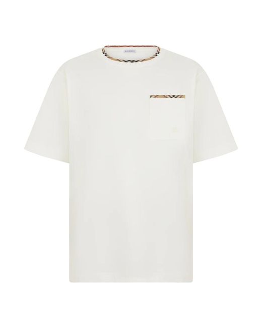 Burberry Ryan T-Shirt in het White voor heren