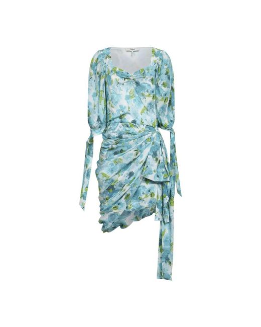 Chloé Blue Short Dresses