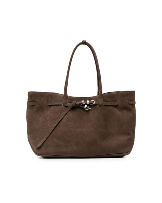 MARGE SHERWOOD Brown Shopping Bags