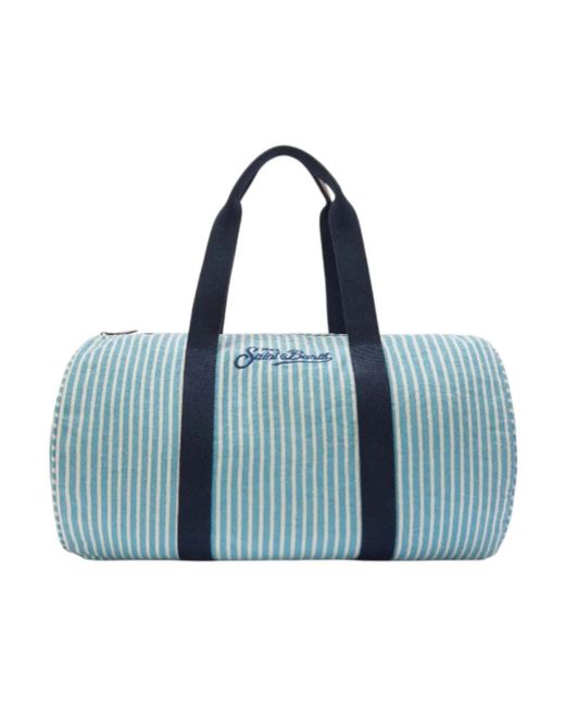 Mc2 Saint Barth Blue Weekend Bags for men
