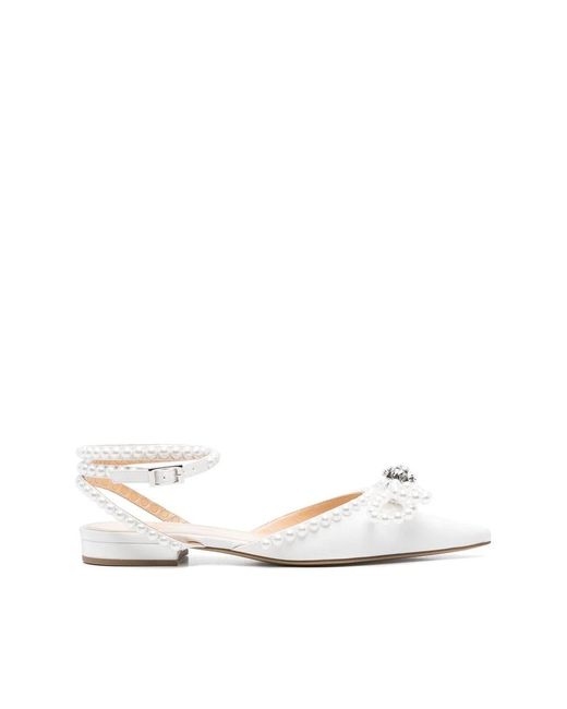 Ballerinas Mach & Mach de color White