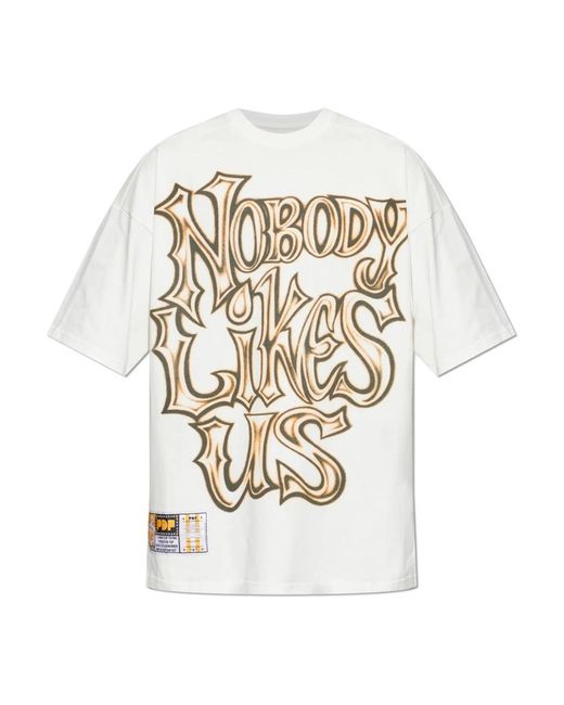 T-Shirts PDF de hombre de color White