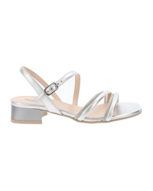 High Heel Sandals Nero Giardini de color White