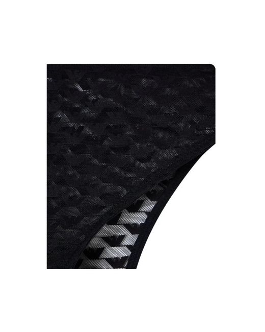 Emporio Armani Black Bottoms