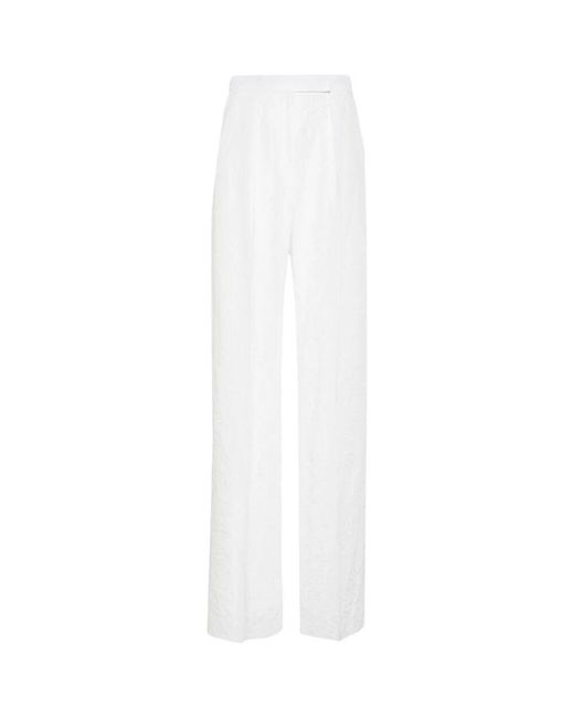 Max Mara White Pants