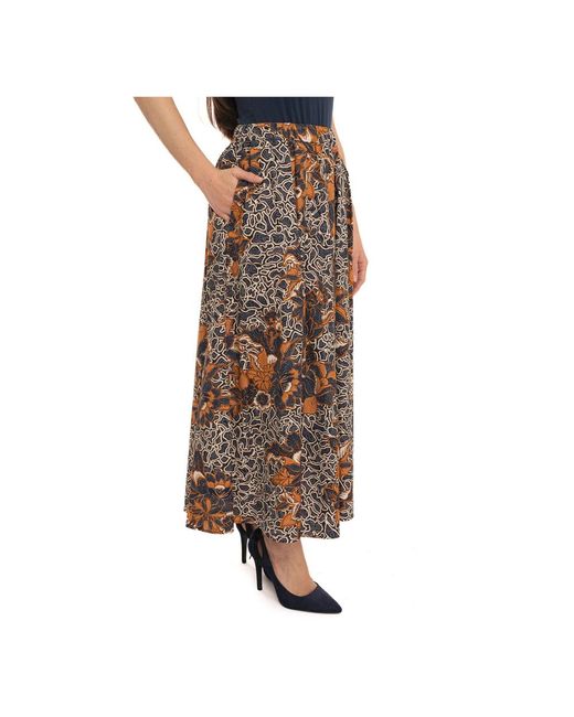 Weekend by Maxmara Geplooide Rok in het Brown