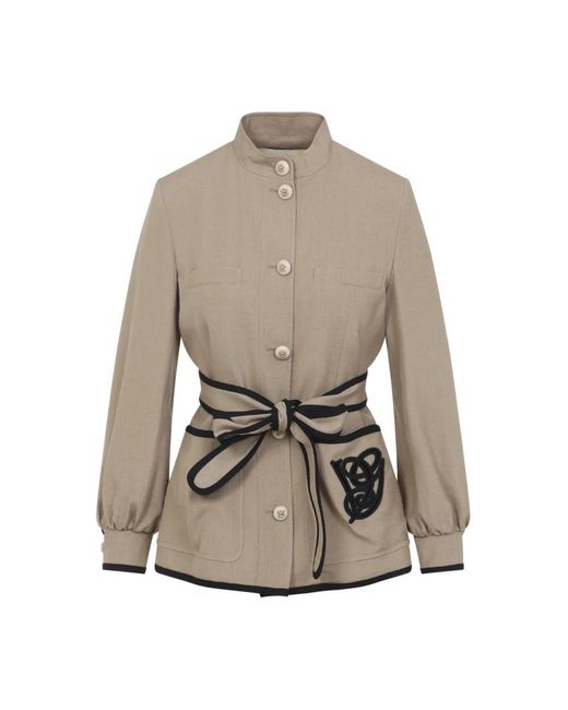 Valentino Gray Light Jackets